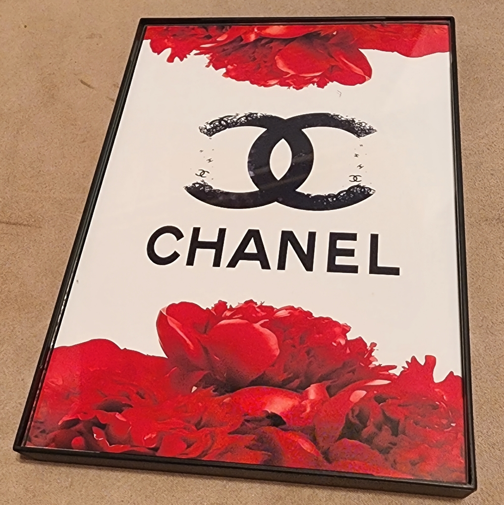 Chanel 11"L×17"H Framed Wall Art - Picture 2 of 4